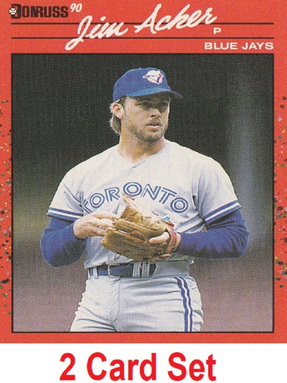 Jim Acker Baseball Card Collection